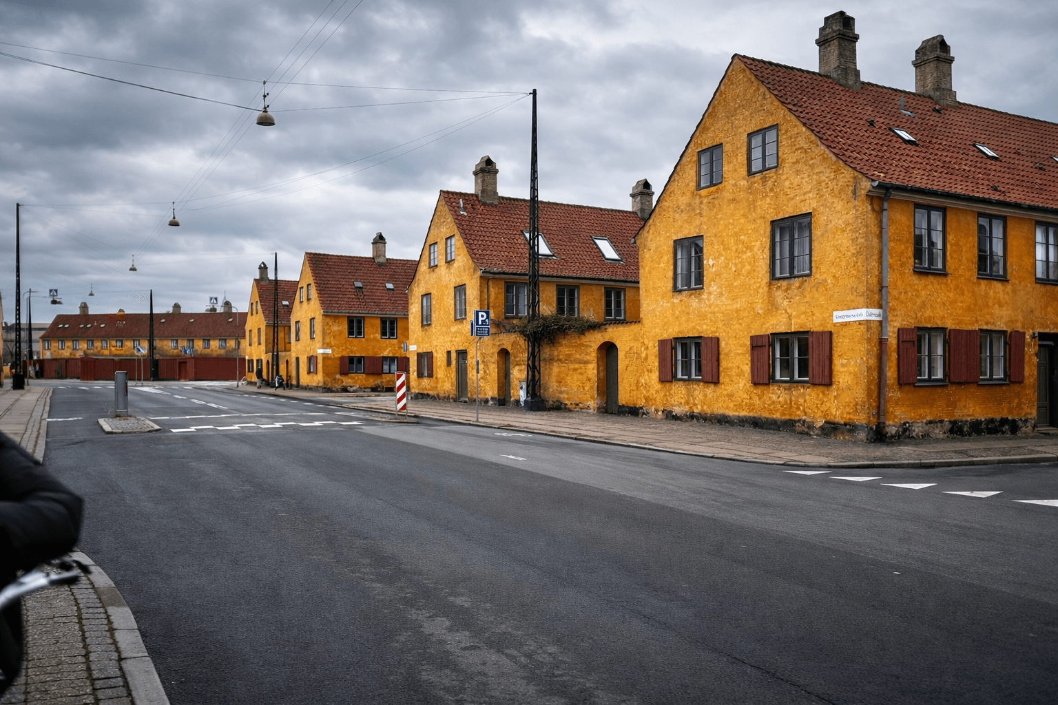 Copenhagen — yellow houses